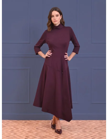 Vestido Rinascimento - Bordeaux