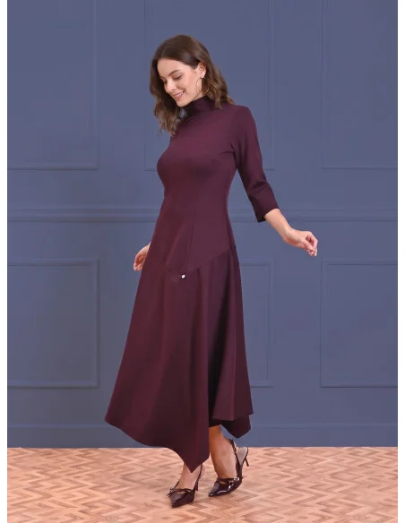 Vestido Rinascimento - Bordeaux