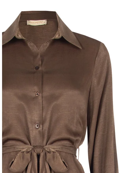 Vestido Rinascimento - Taupe