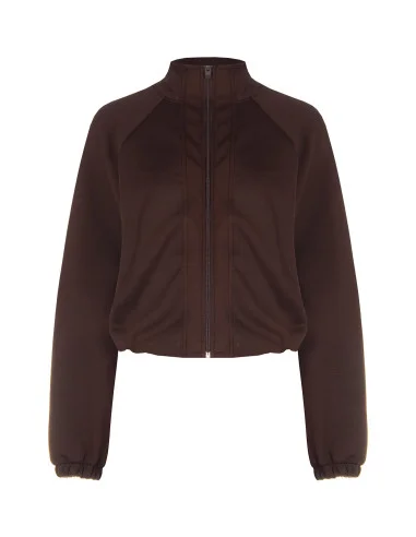 Sweatshirt Rinascimento - Castanho-escuro
