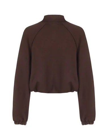 Sweatshirt Rinascimento - Castanho-escuro