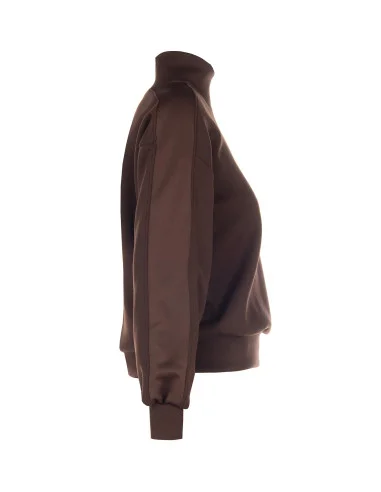 Sweatshirt Rinascimento - Castanho-escuro