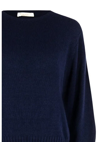 Camisola de gola redonda em mistura de lã virgem Rinascimento