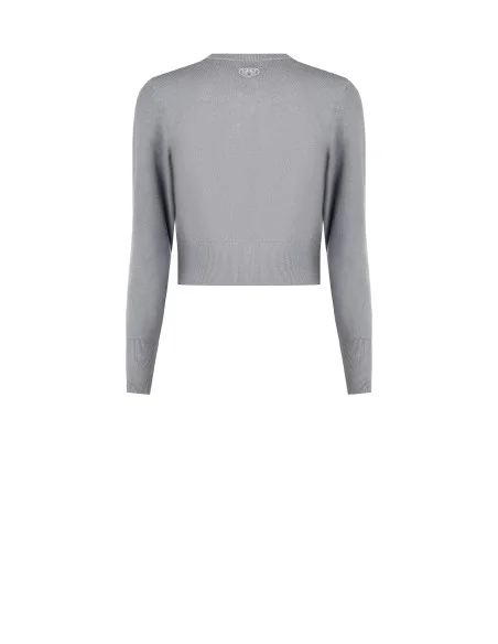 Cardigan com botões a condizer Rinascimento