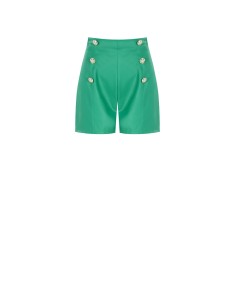 Calções com botões Rinascimento