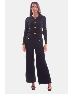 Calças Flare Culotte Fracomina