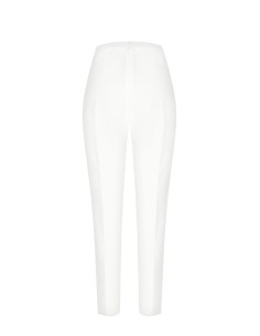 Calças rectas com faixa em contraste Rinascimento 2