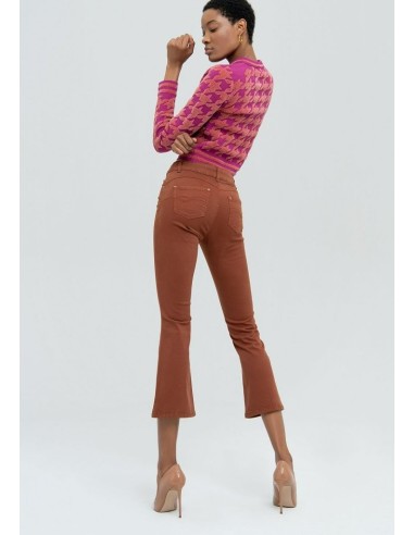 Fracomina Cropped Flare Denim