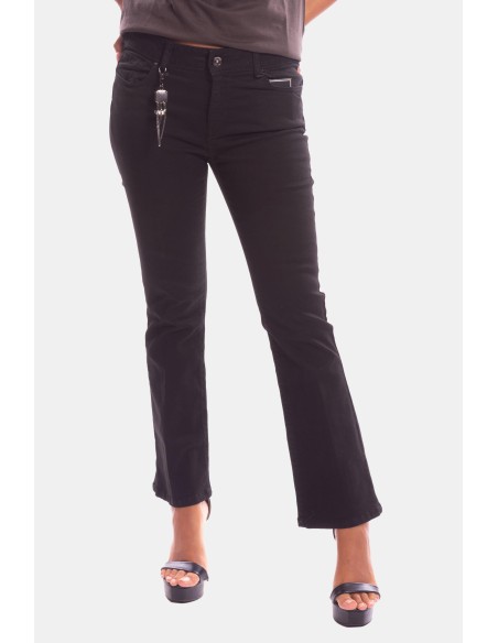 Fracomina Cropped Flare Denim