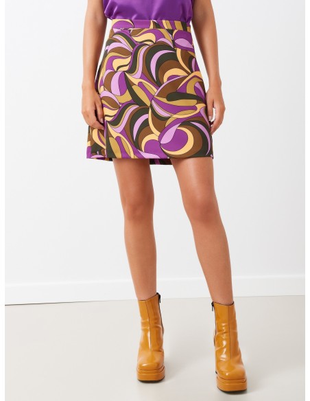 Saia estampada Rinascimento Sixties