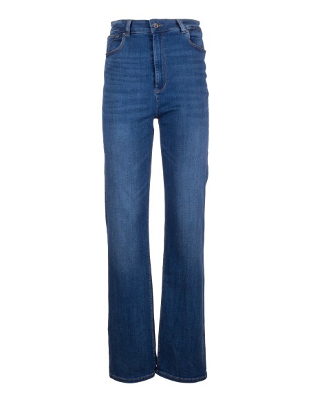 Fracomina Medium Wash Denim Push Up Effect Regular Jeans