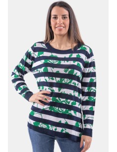 Camisola às riscas Mara Carol