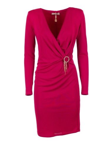 Vestido Fracomina Slim Mini em tecido elástico