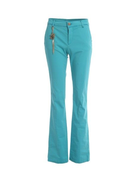 Fracomina One-Tone Bootcut Trousers