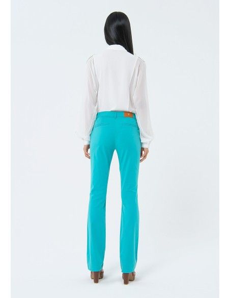Fracomina One-Tone Bootcut Trousers