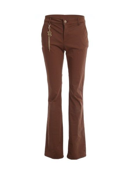 Fracomina One-Tone Bootcut Trousers