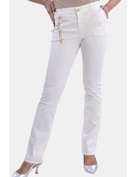 Fracomina One-Tone Bootcut Trousers