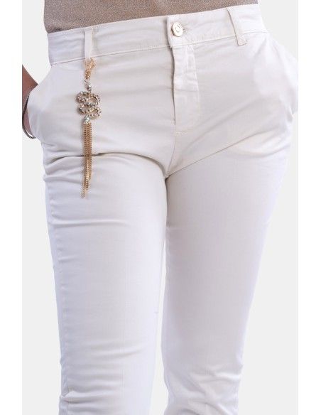 Fracomina One-Tone Bootcut Trousers