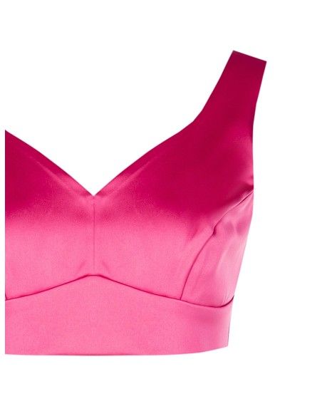 Top em cetim Rinascimento