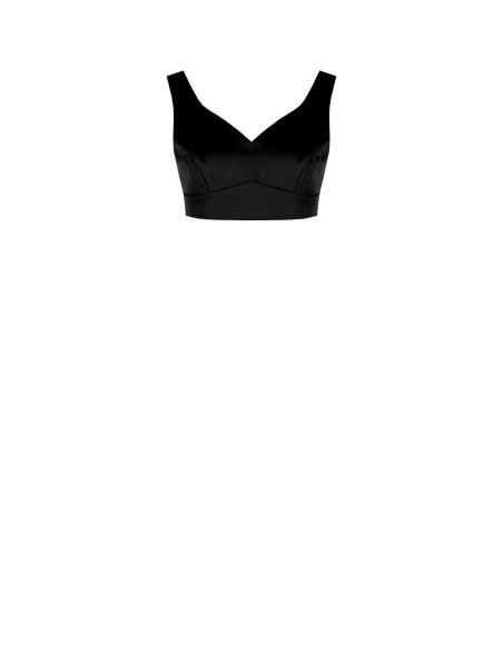 Top em cetim Rinascimento