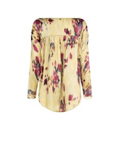 Blusa de cetim assimétrica Rinascimento 2