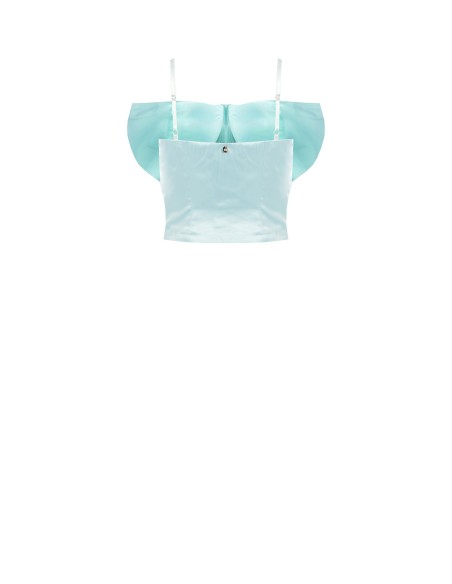 Top com corpete e laço Maxi Rinascimento