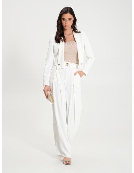 Casaco curto aberto com botões Rinascimento