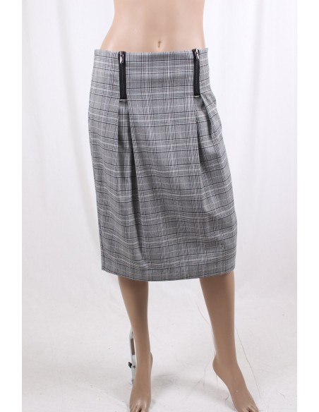 Saia com fecho de correr Fracomina