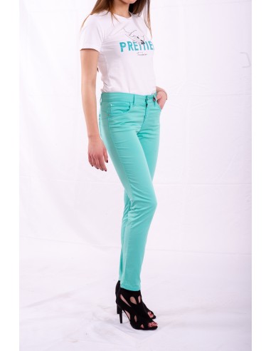 Fracomina Calças Cigarette de cor sólida