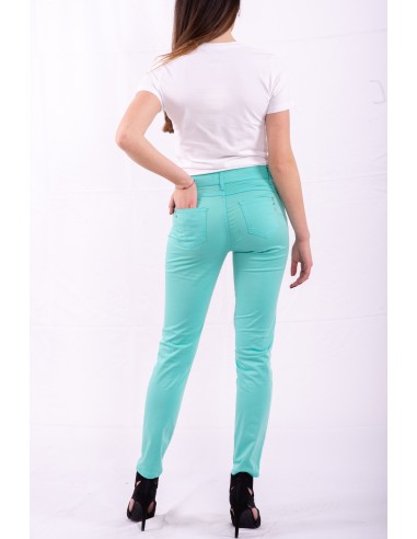 Fracomina Calças Cigarette de cor sólida