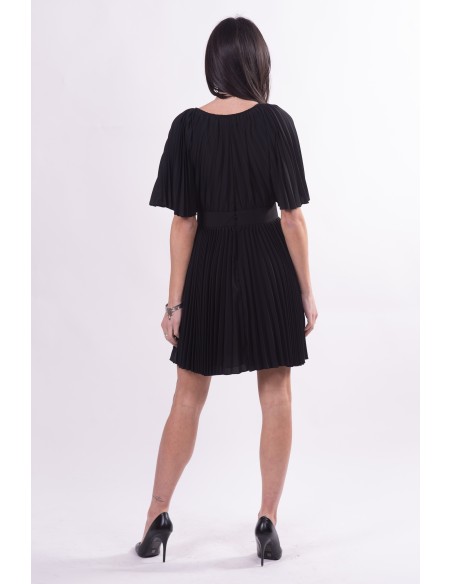 Vestido plissado Fracomina