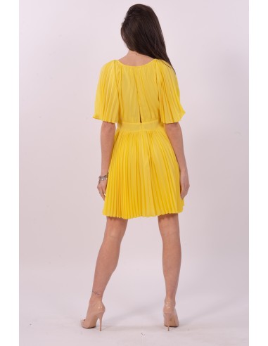Vestido plissado Fracomina