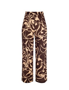 Calças Palace com elástico nas costas Rinascimento Curvy