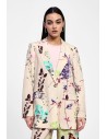 Blazer com estampado floral Dixie