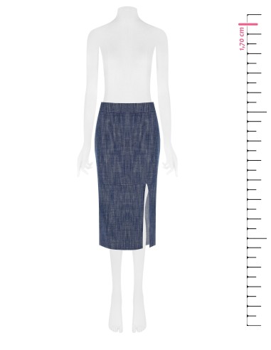 Longuete de ganga com fenda lateral Rinascimento