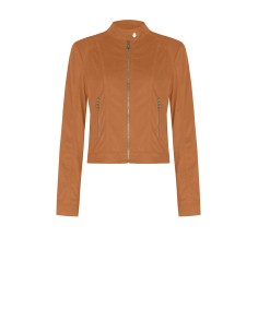 Casaco de ciclista de camurça curto e justo Rinascimento