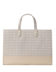 Saco de mão Maxi com efeito de lona e alça amovível Rinascimento 2