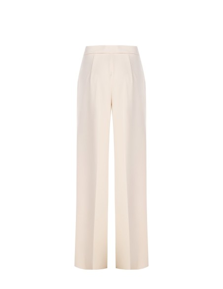 Calças de crepe Scuba Palace com bolsos Rinascimento