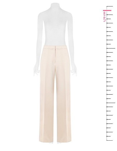 Calças de crepe Scuba Palace com bolsos Rinascimento