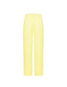 Calças largas de tecido fluido com bolsos e elástico nas costas Rinascimento 2