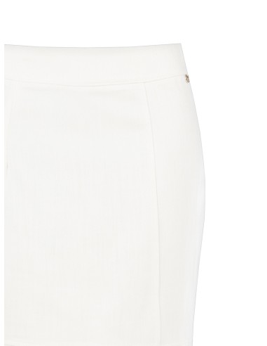 Longuette de ganga com fenda lateral Rinascimento