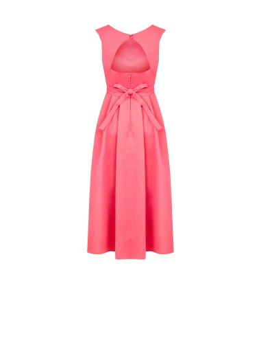 Vestido midi de algodão misto com cinto de jóias a condizer Rinascimento