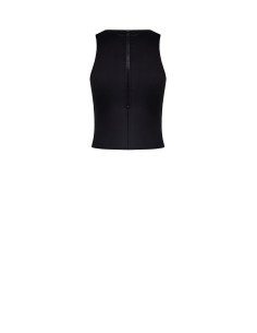 Top de neopreno líquido à frente com fecho de correr maxi nas costas Rinascimento 2