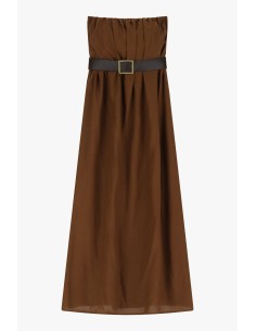 Vestido comprido com cinto ajustável Dixie 2