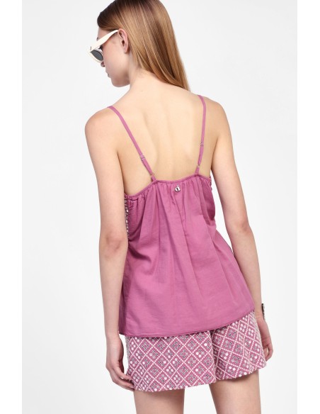 Calções com padrões e cinto Dixie