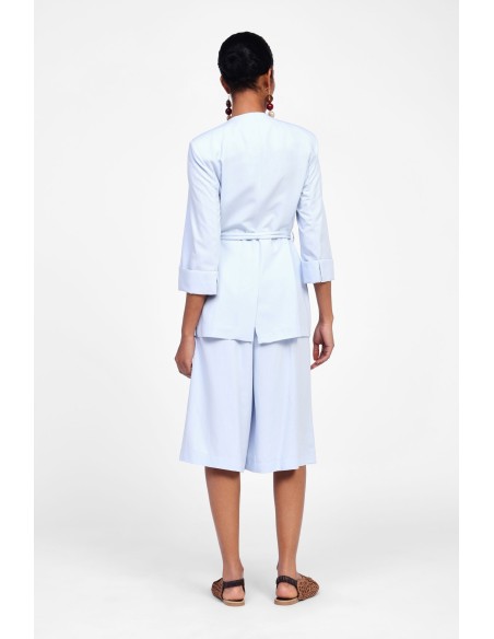 Calções de cintura alta Dixie com bolsos