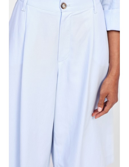 Calções de cintura alta Dixie com bolsos