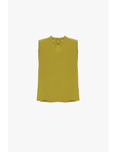 Top com gola alta e sem mangas Dixie 2