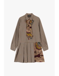 Vestido com gola clássica e estampado Dixie 2