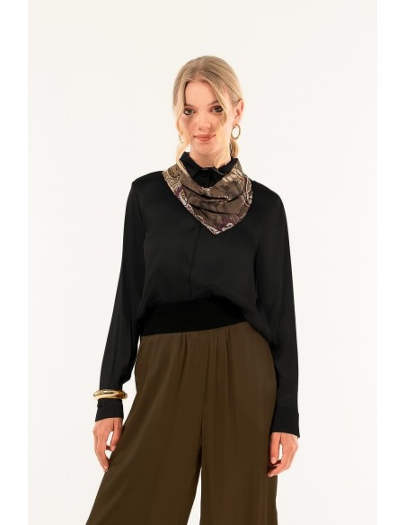 Camisa de homem com Foulard Kontatto